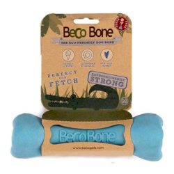 Beco Pets jutalomfalattal tölthető csont - kék