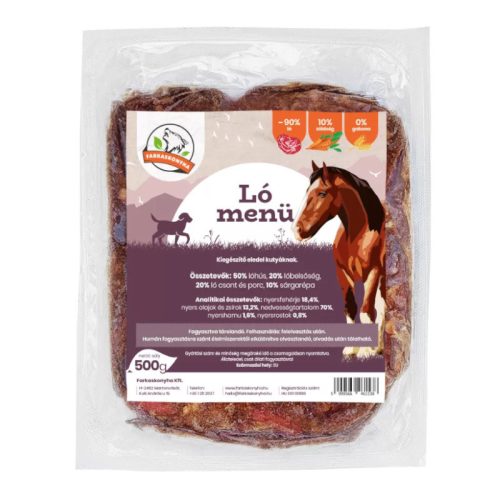 Ló menü 500 g (Farkaskonyha)