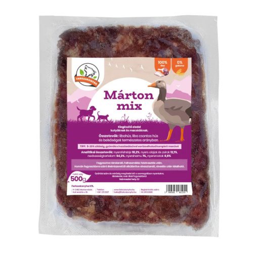 Márton menü 500 g (Farkaskonyha)