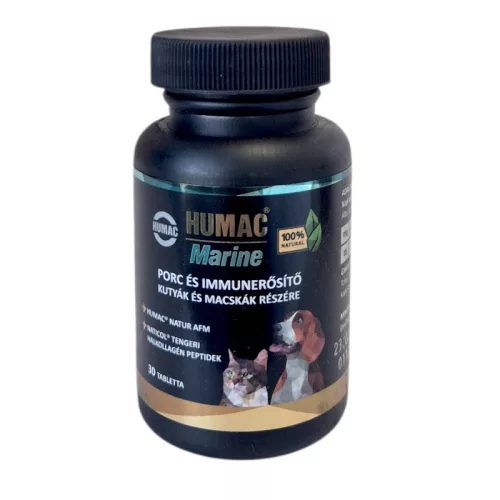 HUMAC® MARINE ízület‑ és bőrrevitalizáló tabletta