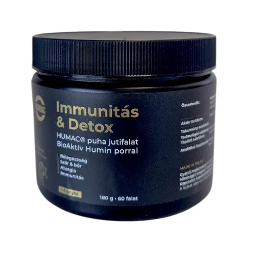 HUMAC® funkcionális jutifalat - Immunitás & Detox