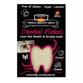 Dental Flakes - Természetes fogtisztító pehely macsakáknak (Qchefs)   Dental Flakes - Természetes fogtisztító pehely macsakáknak (Qchefs)